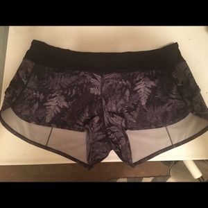 Lululemon Speed Shorts